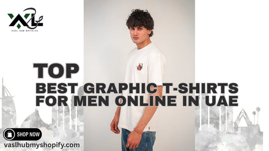 White graphic t-shirt for men by Vasl Hub Clothing