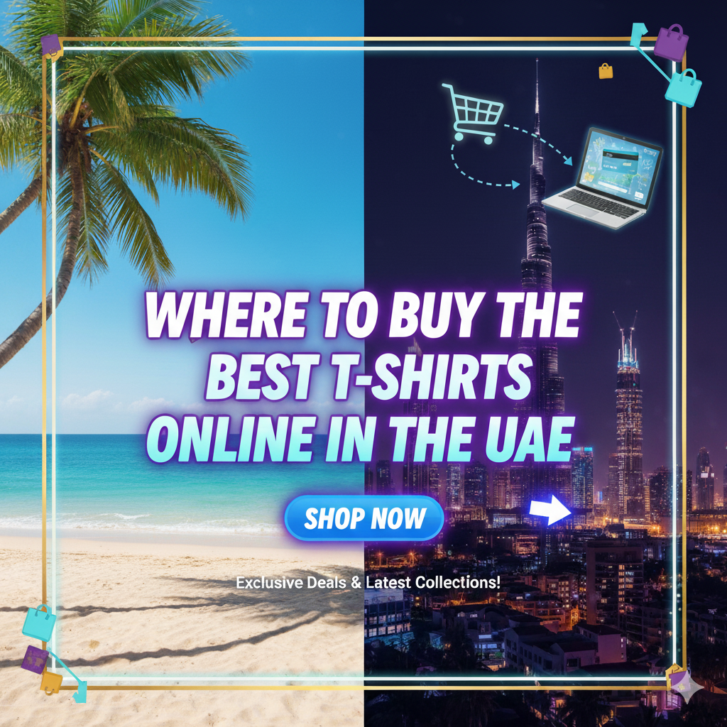 Where to buy t shirts online in UAE - Vaslhub men’s & women's collection
