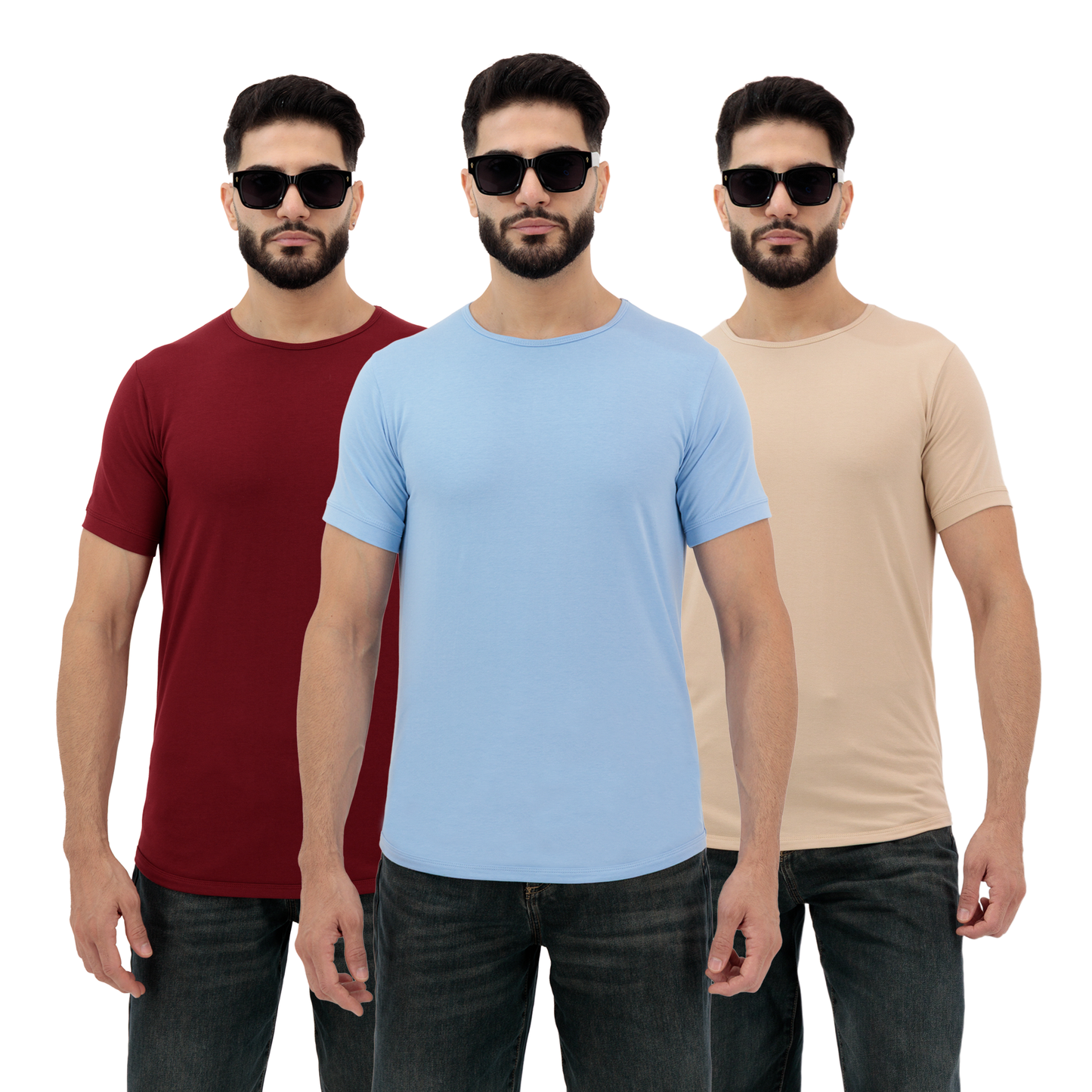 Dynasty Multi Colors T Shirts – Sandstone Mist Rosewood