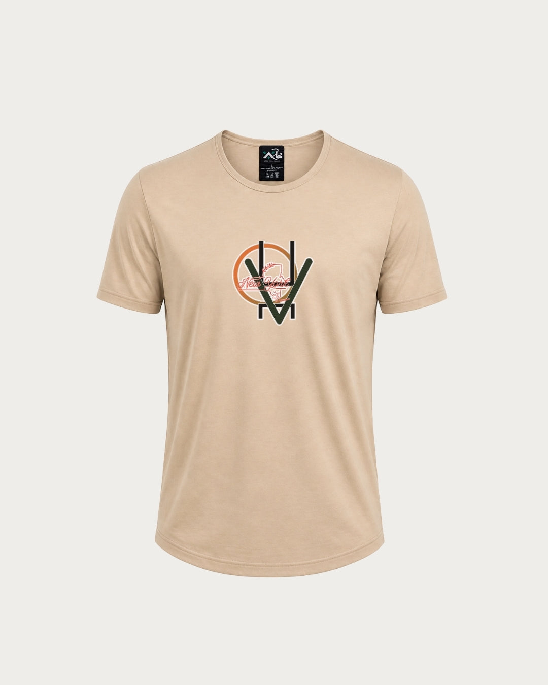 Circle New York Women’s Graphic Tee – Sandstone