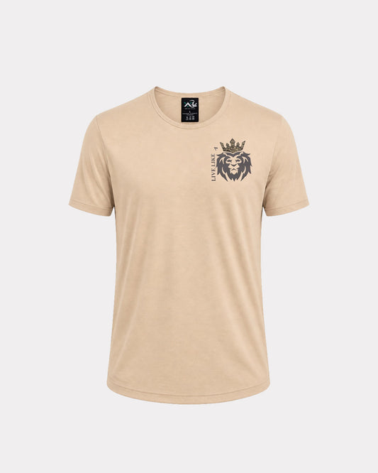 Live Like a lion - Beige