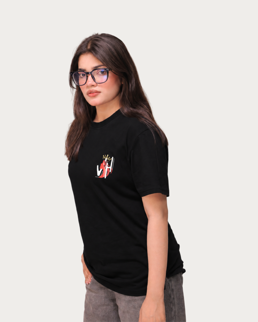 Your Highness Women's Graphic T-Shirts in 100% Cotton - Pack of 2