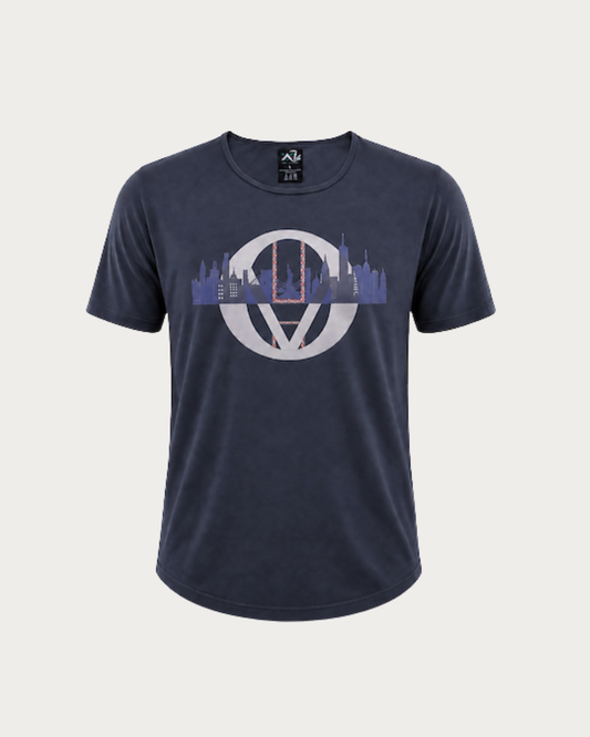 VHO New York Navy Blue Unisex Graphic Tee